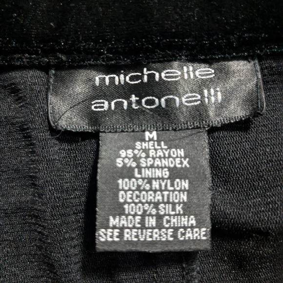 Michelle Antonelli Luxury Black Embellished Maxi Skirt Size M. - Picture 16 of 16